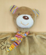 KOCYK firmowy BebyFehn milutki MIŚ tęcza 25 cm