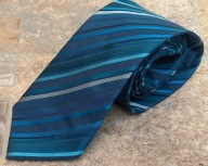 LUKSUSOWY KRAWAT ROY ROBSON 100% SILK JEDWAB