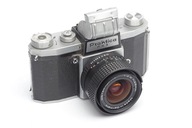 KW Praktica F.X3 w. Meyer-Optik 2.8/28mm
