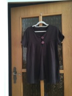 SWETER BRĄZ X-MAIL (L) BAWEŁNA 2 GUZIKI