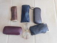 Stare okulary z etui zestaw - unikat