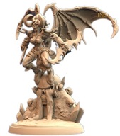 Infernal Harvester Żniwiarz Demon Pinup B Fantasy RPG D&D Druk 3D NSFW