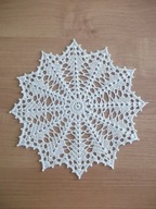 SERWETA SERWETKA SZYDEŁKOWA Z KORDONKA /RĘKODZIEŁO ROBÓTKI RĘCZNE SZYDEŁKO