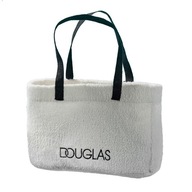 DOUGLAS DUŻA TORBA PLUSZOWA BARANEK SHOPPER Z FUTERKA BIAŁA SUPER PREZENT!