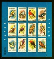 RUMUNIA ** PTAKI Mi BL 266