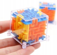 GRA LOGICZNA mini KOSTKA 3D CUBE LABIRYNT KULKOWY ZRĘCZNOŚCIOWA stymulująca