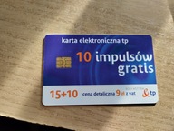 Karta telefoniczna Karta elektroniczna TP 10 impulsów gratis
