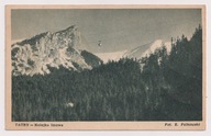 Tatry Kolejka Linowa 1950r. Czytelnik Foto Falkowski pieczątka kolejki l488