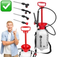 OPRYSKIWACZ RĘCZNY 5L CIŚNIENIOWY PRECYZYJNY WYGODNY DŁUGA LANCA | MAPOWER