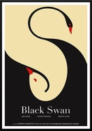 A2 PLAKAT FILMOWY FILM CZARNY ŁABĘDŹ, BLACK SWAN, NATALIE PORTMAN, (2010)