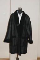 Kożuch jagnięcy Lorenzo Italy. Skóra naturalna Idealny