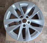 FELGA ALUMINIOWA SKODA OCTAVIA IV 17" 5E3601025E ŁADNA PROSTA DUŻO ZDJĘĆ