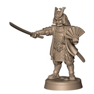Demon Samurai D D&D RPG Druk 3D