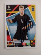 Karta topps match attax autograf Niemcy Euro 2024 Joshua Kimmich