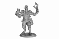Druid Leśny z Sową 3D FDM– figurka RPG fantasy 3D PLA kolekcjonerska–Desumo