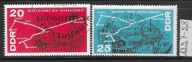 Znaczki Pocztowe Niemcy DDR Kasowane..1227-28..1966 r