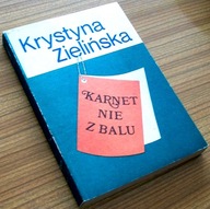 KARNET NIE Z BALU Krystyna Zielińska