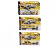 Majorette Volvo zestaw budowlany 3 auta Construction Wolvo nie Actros