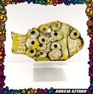 Ceramiczna rybka robiona ręcznie