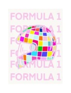 „Formula Pop” – Plakat Wyścigowy w Stylu Kolorowego Street Artu