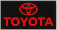 Termo Naszywka Toyota Motoryzacja Haftowana Naprasowanka
