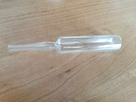 Ampułka otwarta szklana