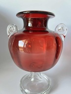 Wazon Huta Tarnowiec typu czarka puchar proj.J.Słuczan -Orkusz