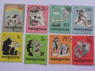 Węgry - bajki - Mi. 1642-49 kasowane