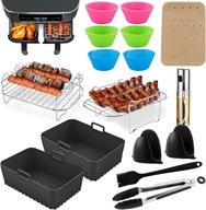21 ELEMENTÓW ZESTAW AKCESORIÓW DO FRYTKOWNICY AIRFRYER NINJA 7,6L–9,5L