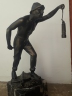 Stara., figurka górnika. Barbórkowy prezent !