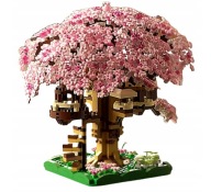 KLOCKI DRZEWKO BONSAI, DRZEWO WIŚNI DIY DRZEWKO BONSAI DLA DZIECKA ZESTAW