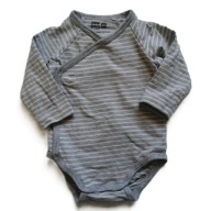 LINDEX kopertowe body z bawełny organicznej 56/62 cm