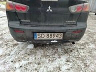 ZDERZAK TYŁ TYLNI SEDAN MITSUBISHI LANCER VIII 07-17R CZARNY