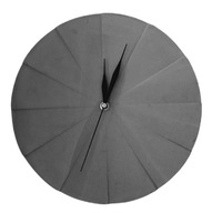 Betonowy zegar na ścianę 30 cm – cichy mechanizm, elegancja i trwałość