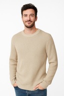 RESERVED – męski sweter bawełniany klasyczny XL