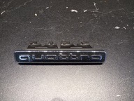 EMBLEMAT LOGO NAPIS ATRAPY QUATTRO AUDI