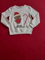 Bluza dziewczęca świąteczna r. 140 Toontoy Collection