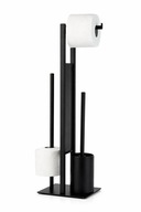 STOJAK NA PAPIER TOALETOWY DO ŁAZIENKI CZARNY