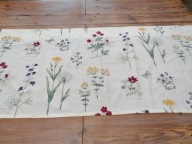 SKANDYNAWSKA BAWEŁNIANA ZASŁONA ZAZDROSTKA GARDEN ZIELNIK 70 x 146 nr.4