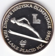 200 zł 1980 Igrz. Olimp. Lake Placid 1980 (znicz)