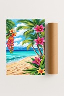 Plakat bez ramy 30x40 cm Lato na Bali – egzotyczna dekoracja wnętrza