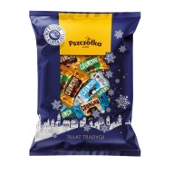 Crunchy mix cukierki z chrupkami w czekoladzie 1kg Pszczółka | bezglutenowe