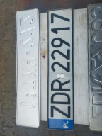 Tablice Rejstracyjne + Ramki kolekcjonerskie