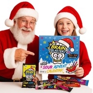 KALENDARZ ADWENTOWY BRAIN BLASTERZ KWAŚNE SŁODYCZE DLA DZIECI PREZENT 2025