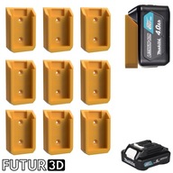 Uchwyt wieszak pojedynczy na akumulator Makita 12Vmax CXT 12V - 9 sztuk