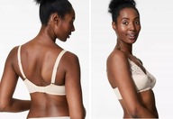 Śliczny biustonosz M&S 7105 UK 34DD EUR 75E ALMOND