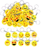 BRELOK BRELOCZEK DLA DZIECI BRELOCZKI EMOTIKONKI EMOTKI ZESTAW 50 SZT