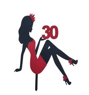 topper na tort dekoracja personalizacja WYBÓR KOLORÓW KRÓLOWA!!!