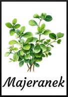 A2 PLAKAT OBRAZ DO KUCHNI JADALNI RESTAURACJI ZIOŁA MAJERANEK