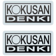 2x Naklejka KOKUSAN DENKI Motocyklowa Sponsorska GSX-R CBR R1 R6 Ninja